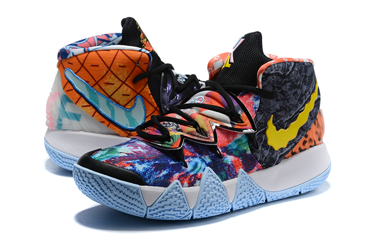 Nike Kyrie S2 Hybrid Tie-Dye Orange Yellow Green Shoes